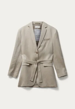 Aestas-BL Blazer - Oxford Tan