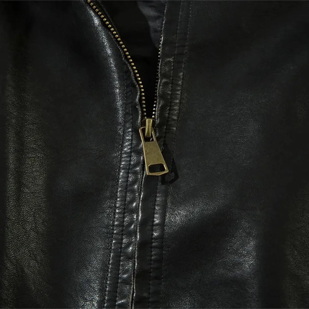 Black Nova Leather Jacket