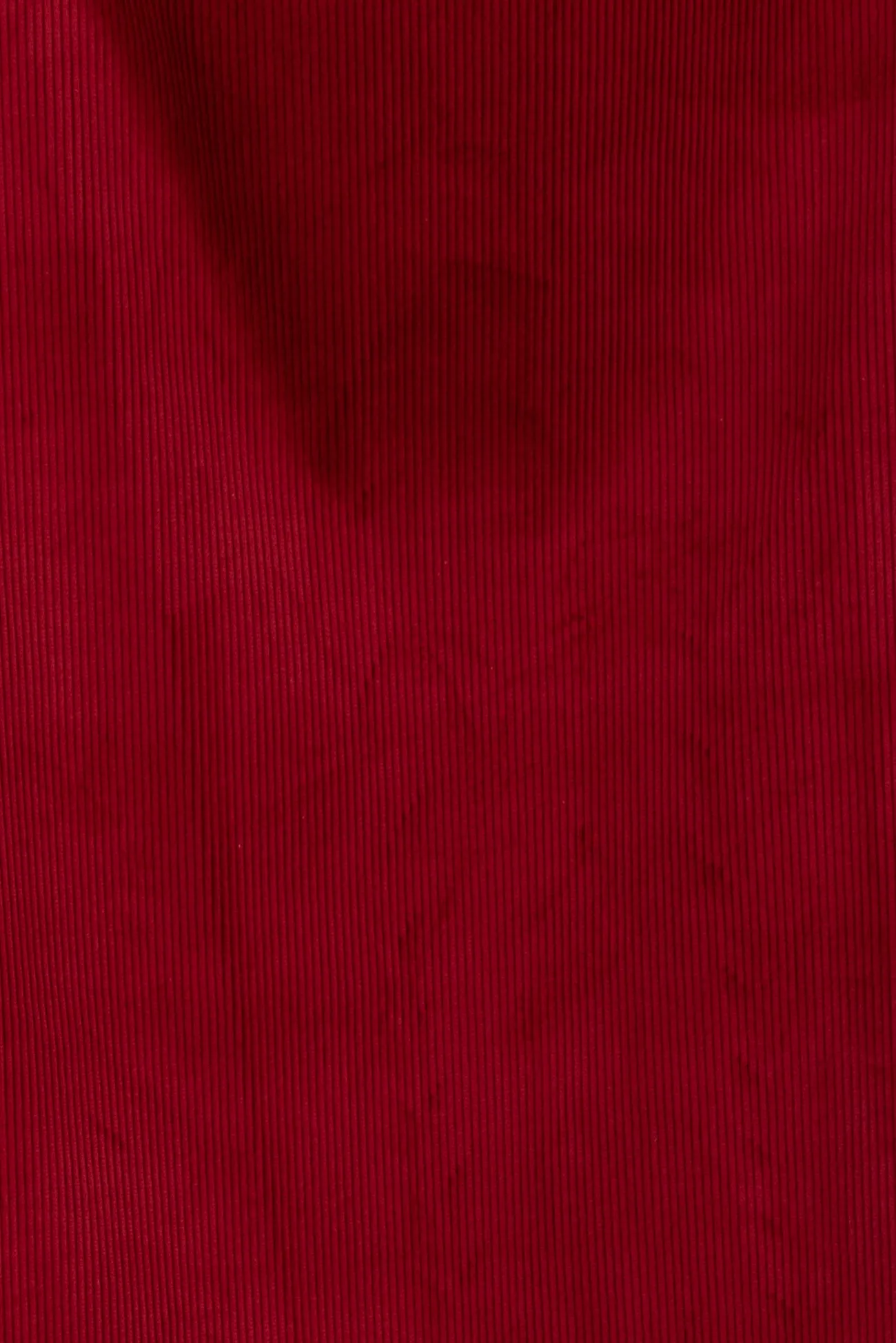 Candy Apple Red Japanese Cotton Corduroy - ENDCUT