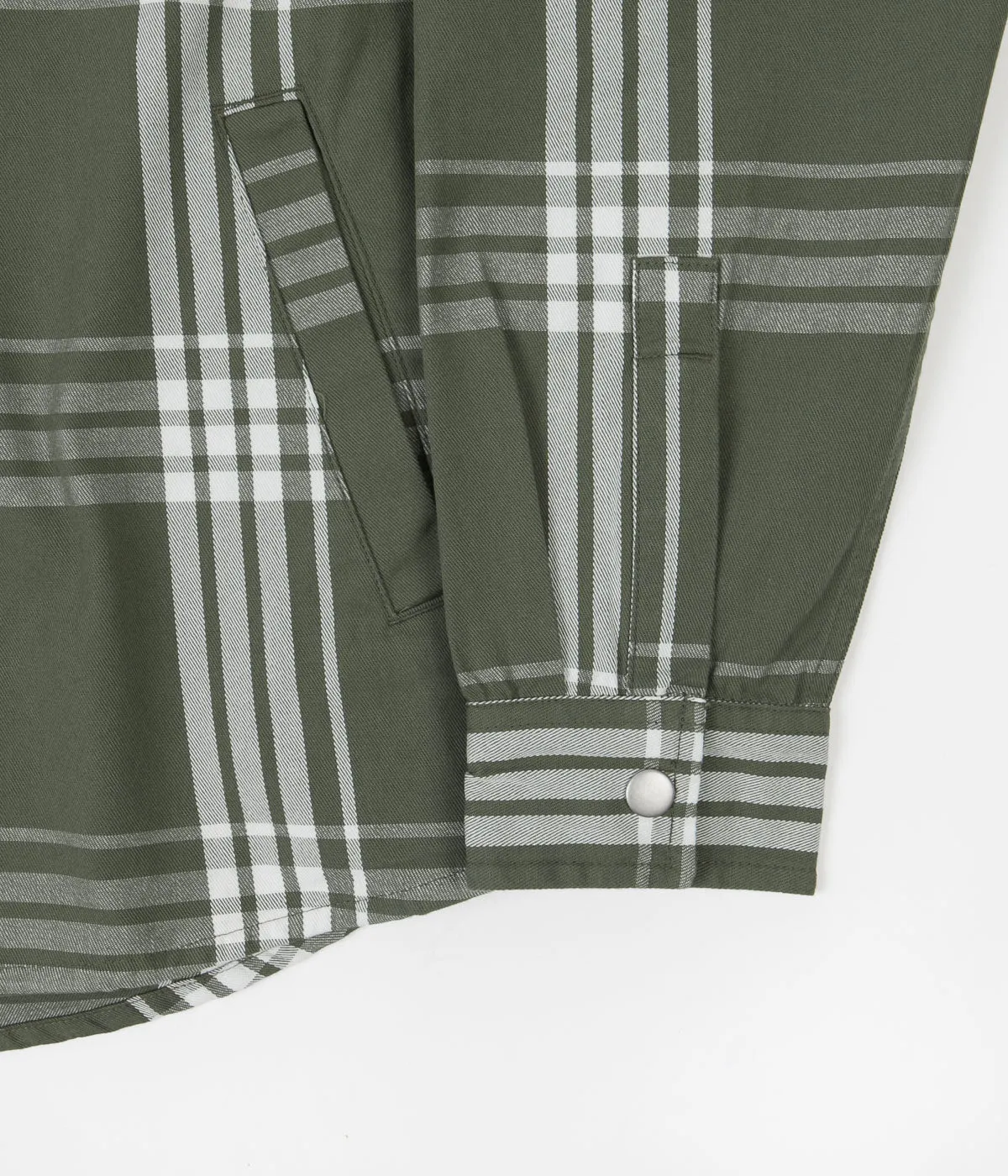 Carhartt Cahill Shirt Jacket - Cahill Check / Dollar Green