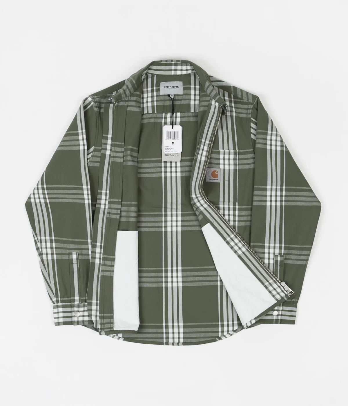 Carhartt Cahill Shirt Jacket - Cahill Check / Dollar Green