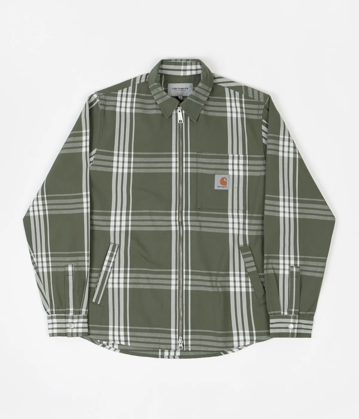 Carhartt Cahill Shirt Jacket - Cahill Check / Dollar Green