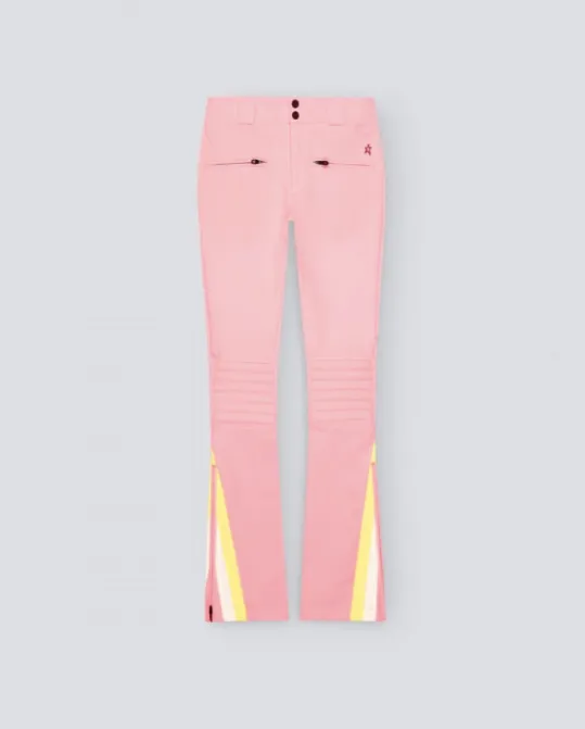 Chevron Flare Pant in Pink
