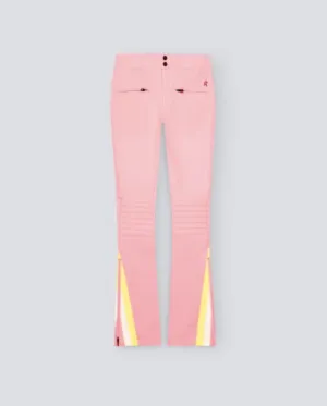 Chevron Flare Pant in Pink