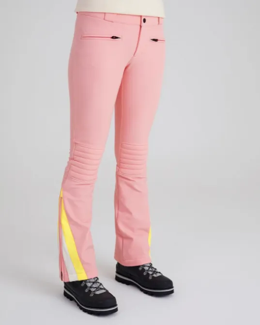 Chevron Flare Pant in Pink