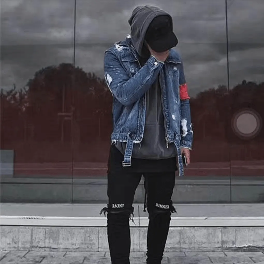[DESIGNER] Anarchist Denim Jacket, Jean Jacket