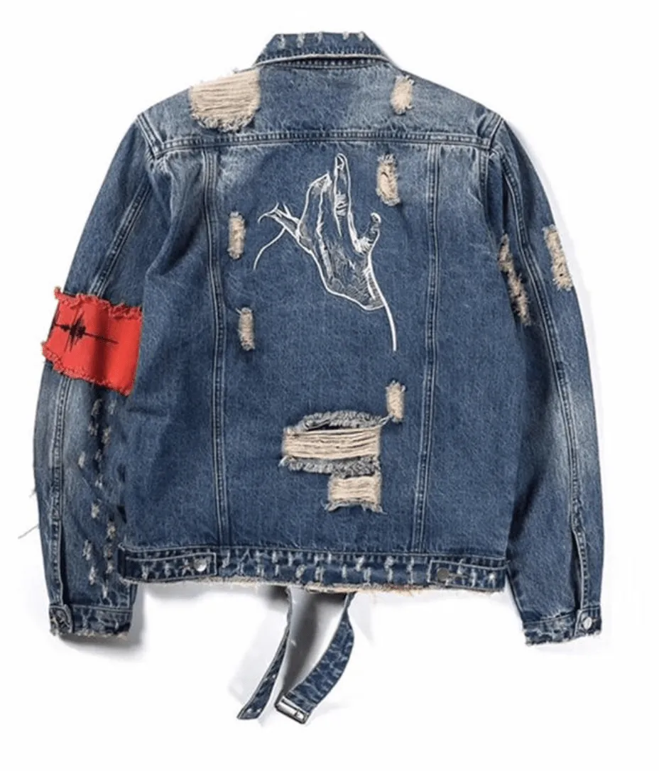 [DESIGNER] Anarchist Denim Jacket, Jean Jacket