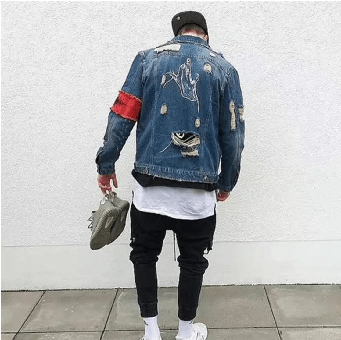 [DESIGNER] Anarchist Denim Jacket, Jean Jacket