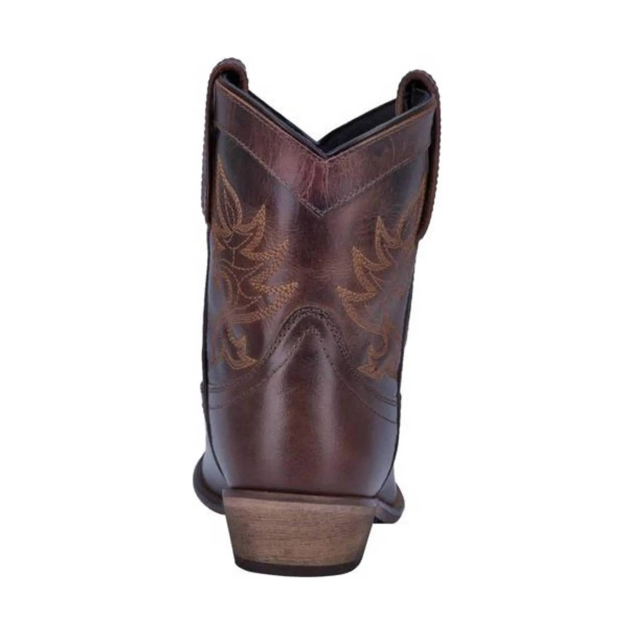 Dingo Women's Willie Boot - Brown Leather