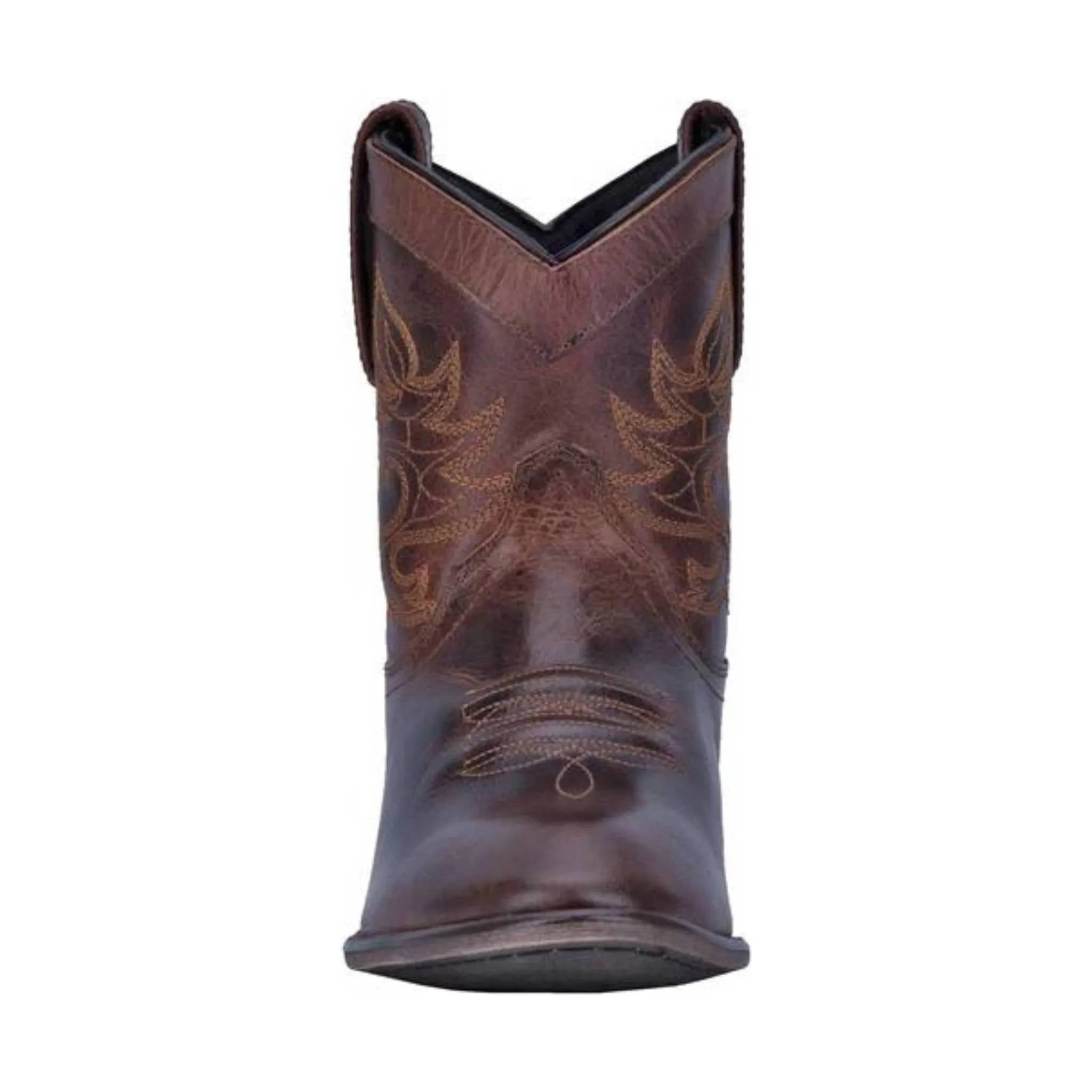 Dingo Women's Willie Boot - Brown Leather