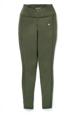 Encompass Leggings - Full Length - Deep Sage