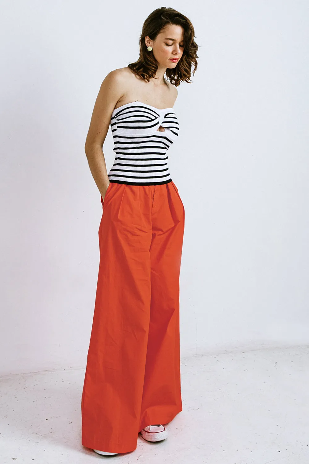 Explore More Collection - PART OF MY STORY KNIT TUBE TOP