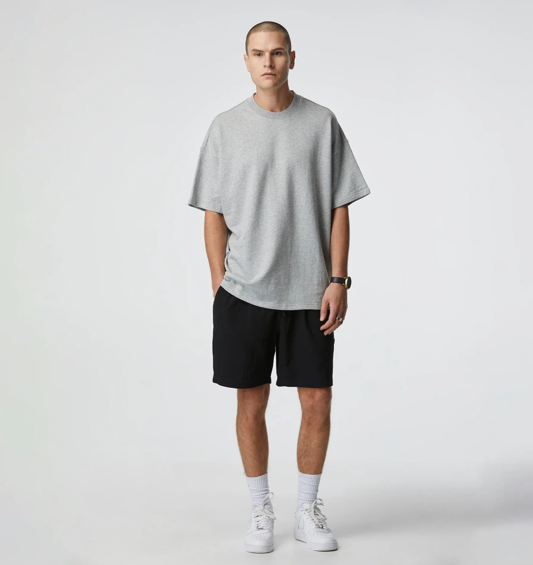 Heavy Box Tee - Vintage Grey