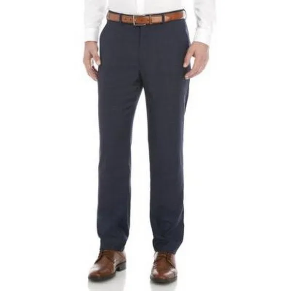 Lauren Ralph Lauren Mens Classic-Fit UltraFlex Stretch Windowpane Pants