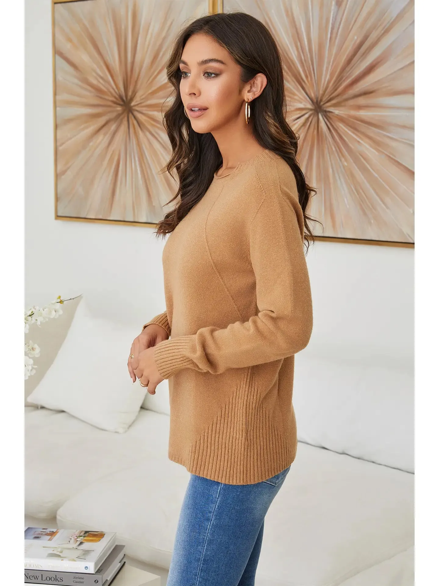 Manhattan Sweater - Camel
