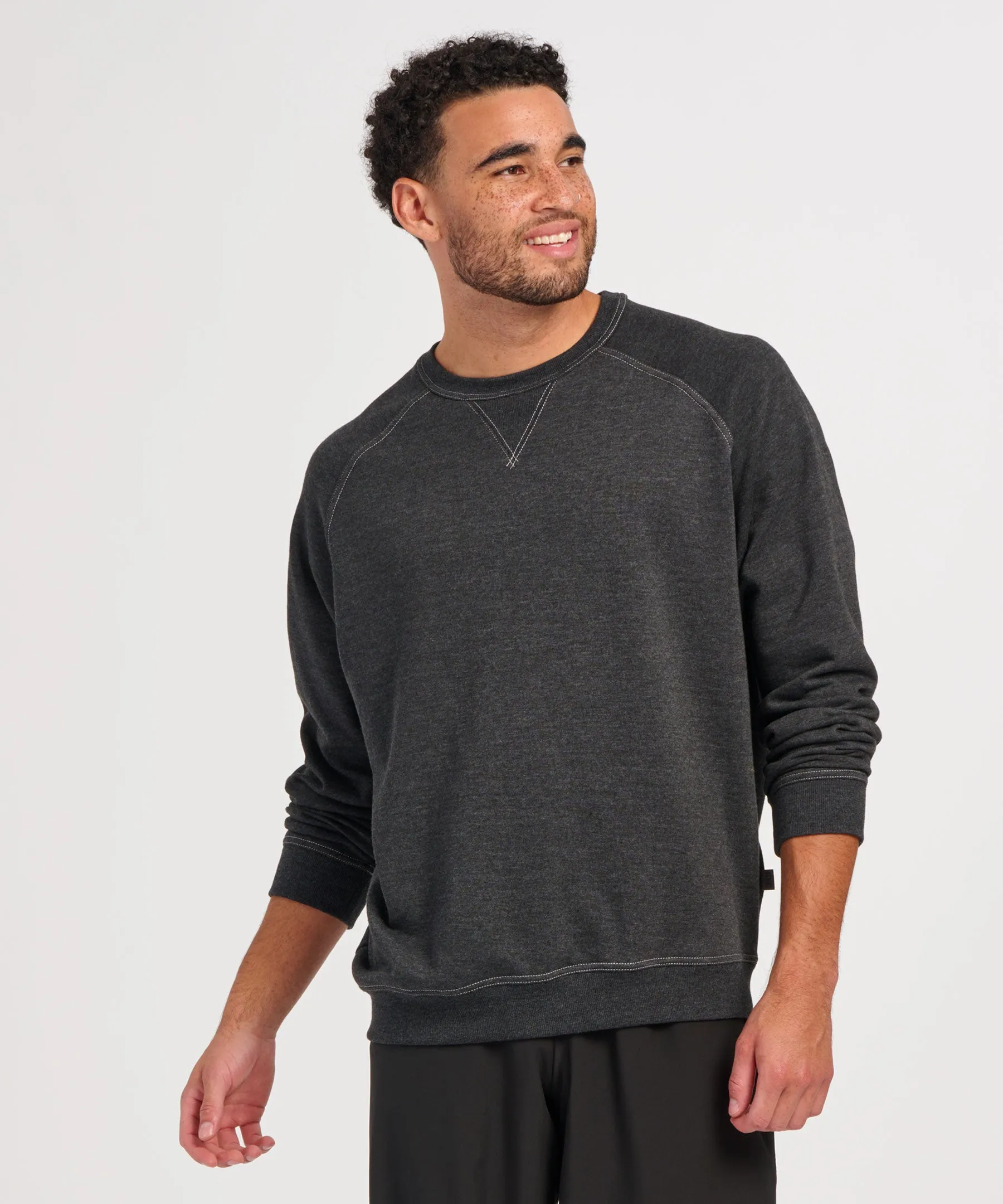 Men's French Terry Crew