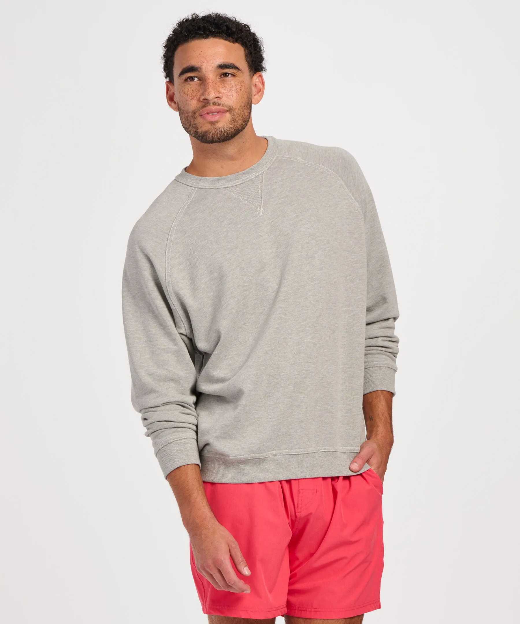 Men's French Terry Crew