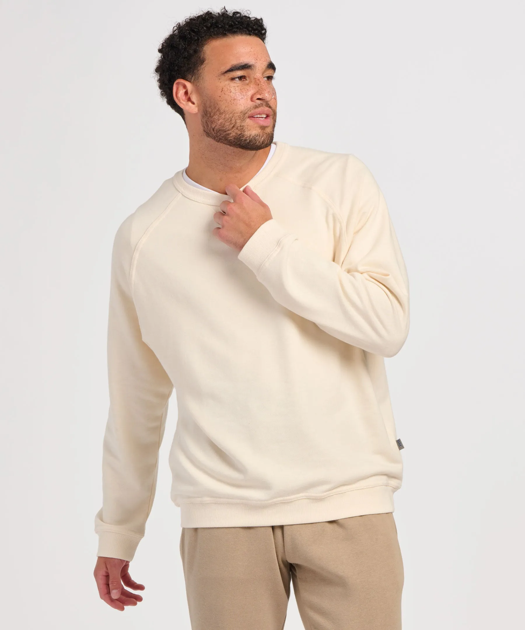 Men's French Terry Crew