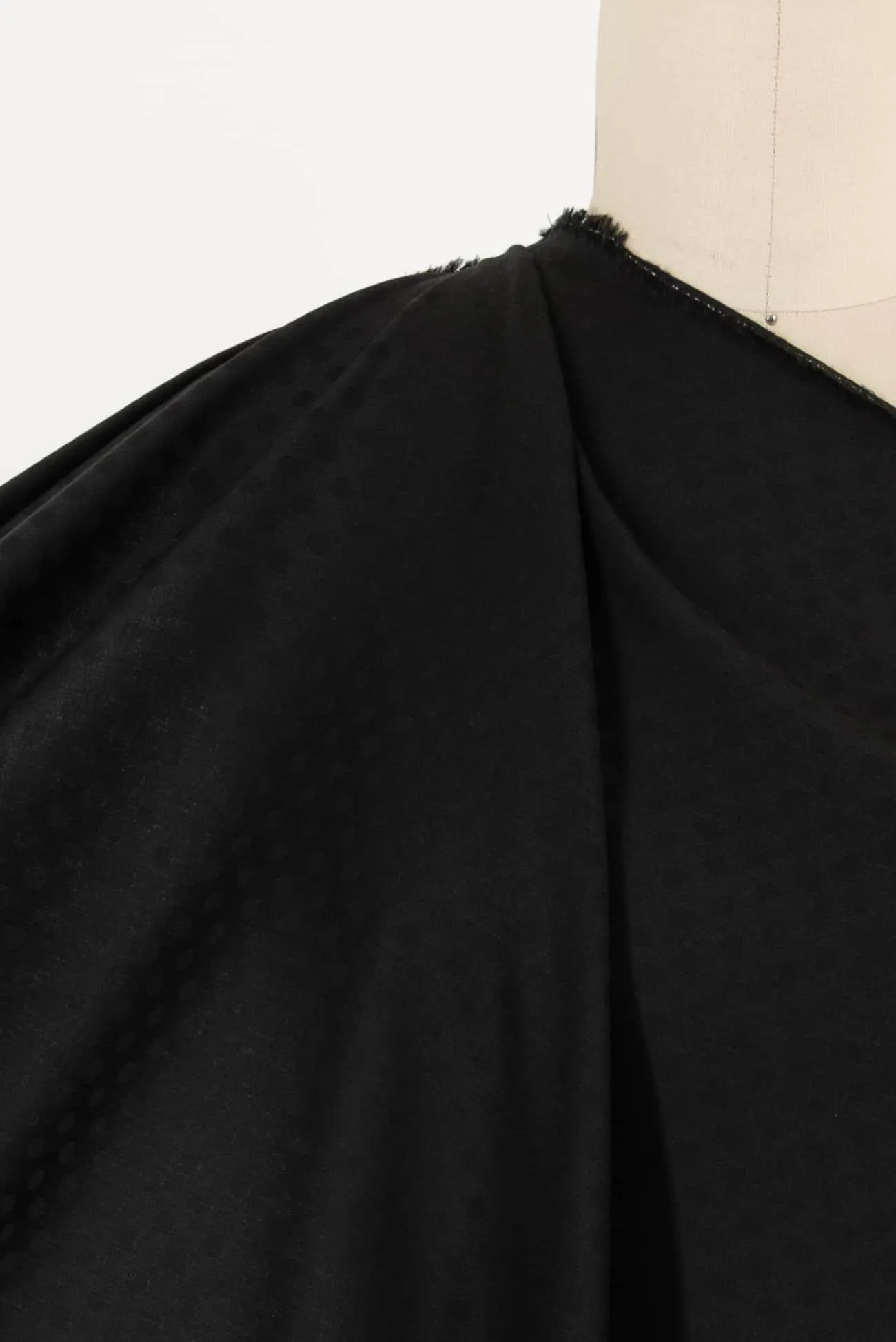 Midnight Dots Japanese Cotton Jacquard - ENDCUT