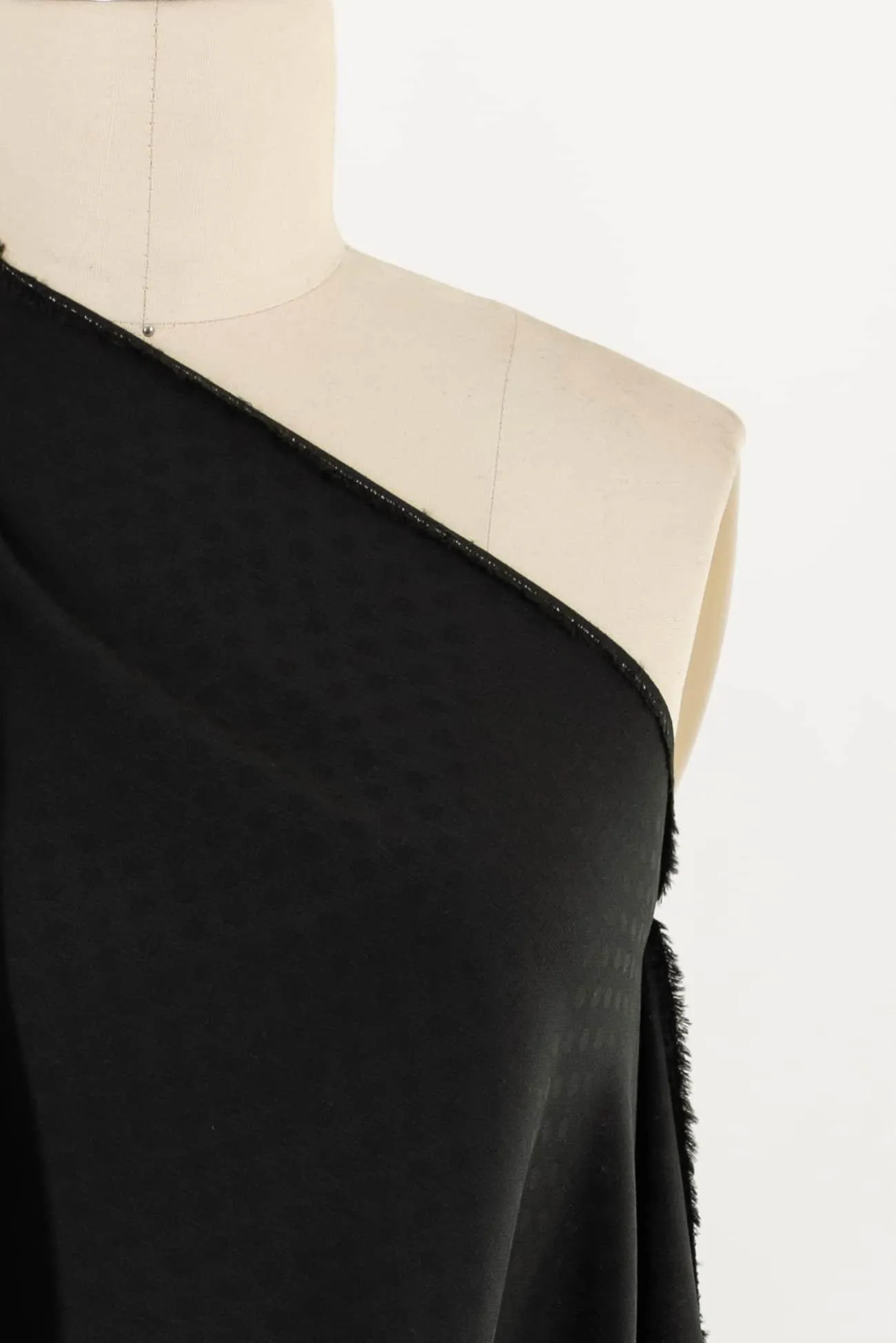 Midnight Dots Japanese Cotton Jacquard - ENDCUT