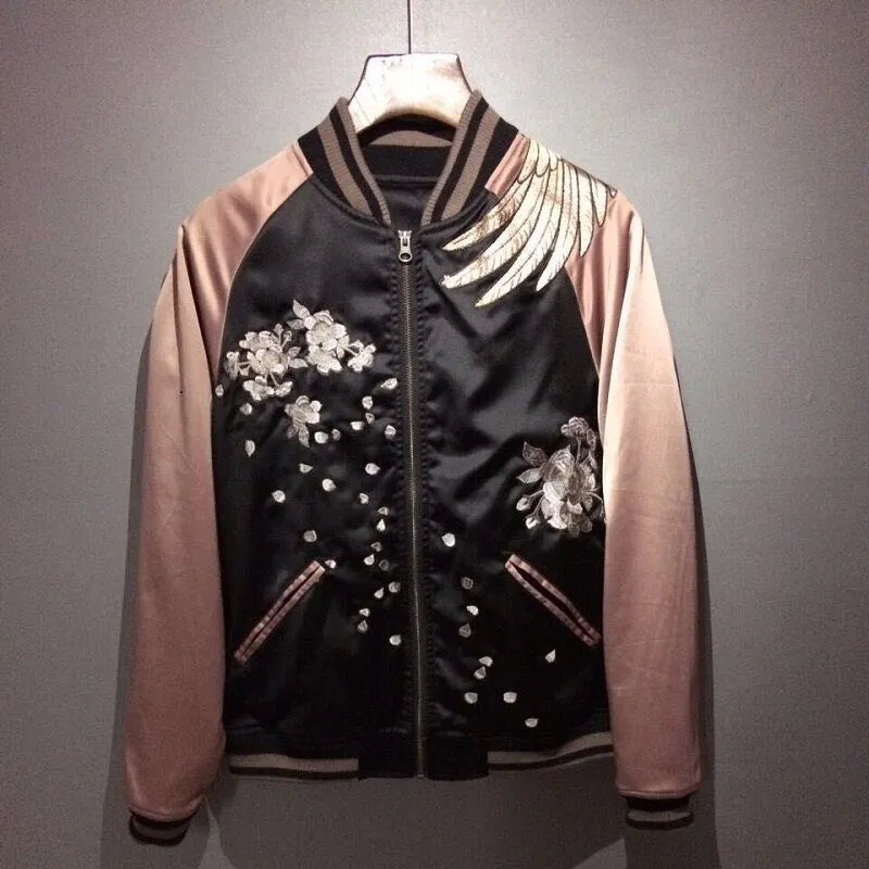 Mystical bird premium sukajan jacket
