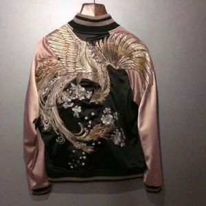 Mystical bird premium sukajan jacket