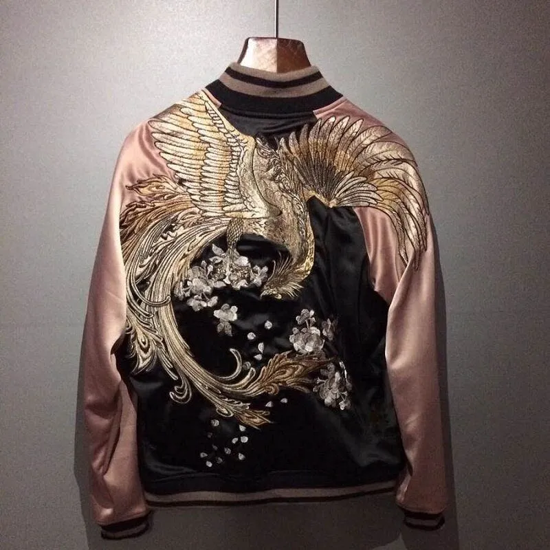 Mystical bird premium sukajan jacket