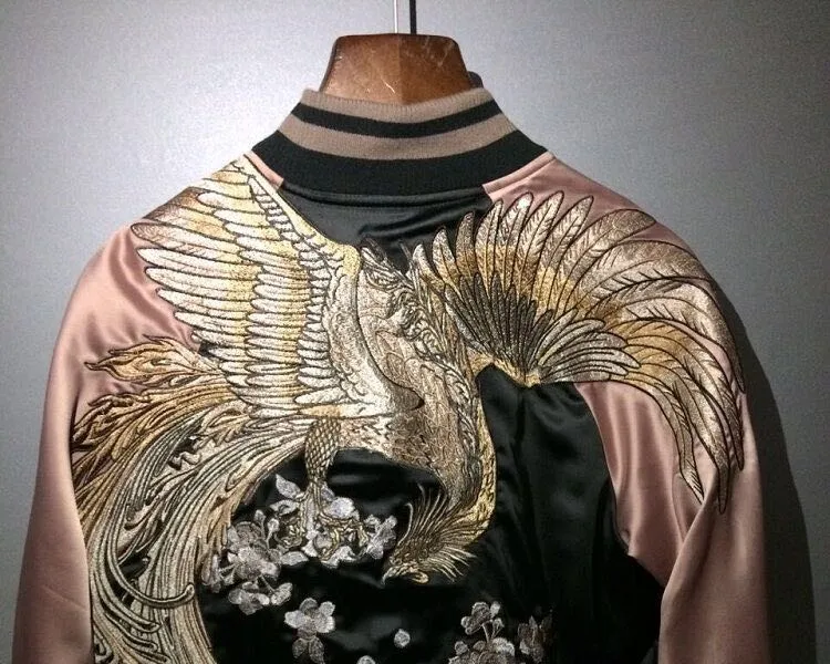 Mystical bird premium sukajan jacket