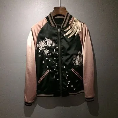 Mystical bird premium sukajan jacket