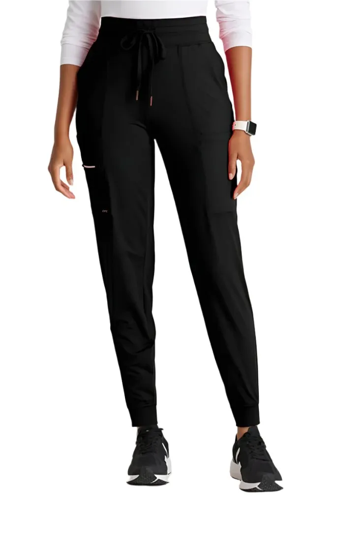 Performance Knit by Barco Pro Knit 5-Pocket Drawcord Waist Jogger Scrub Pant