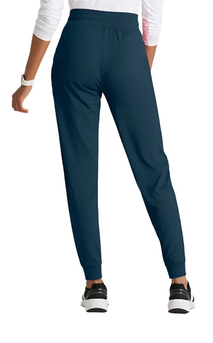 Performance Knit by Barco Pro Knit 5-Pocket Drawcord Waist Jogger Scrub Pant