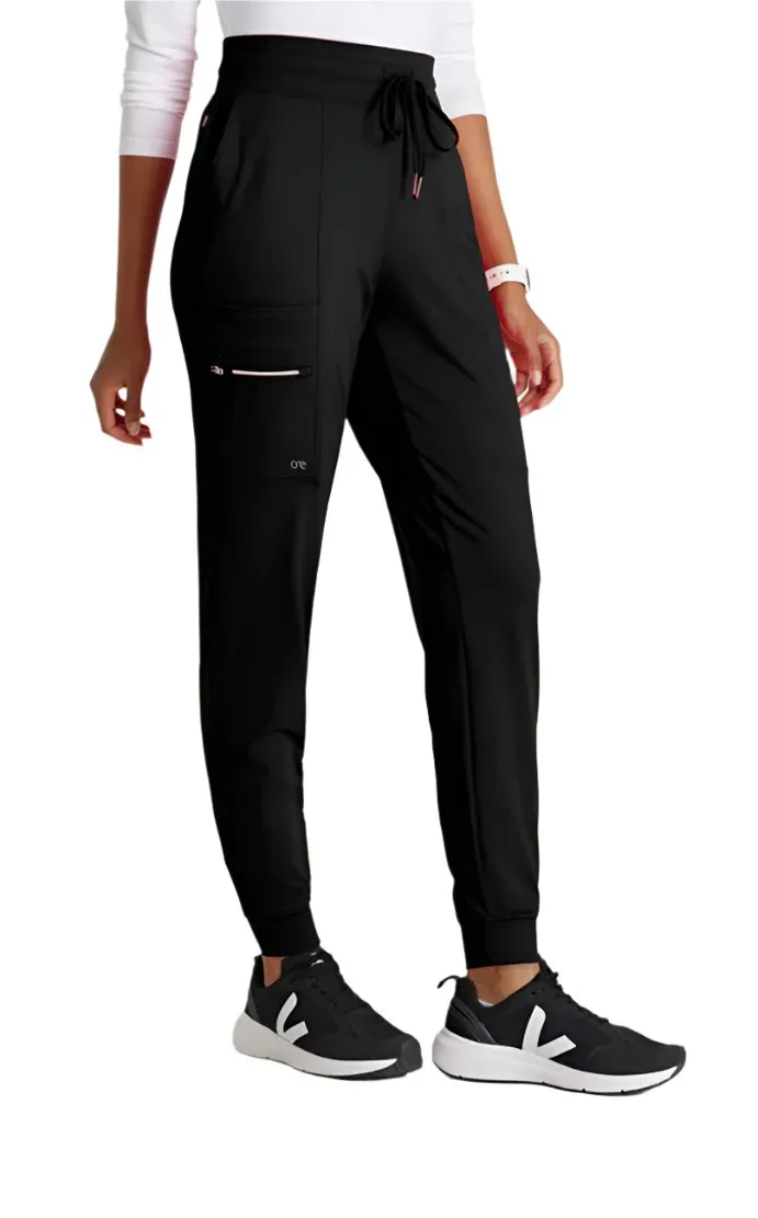 Performance Knit by Barco Pro Knit 5-Pocket Drawcord Waist Jogger Scrub Pant