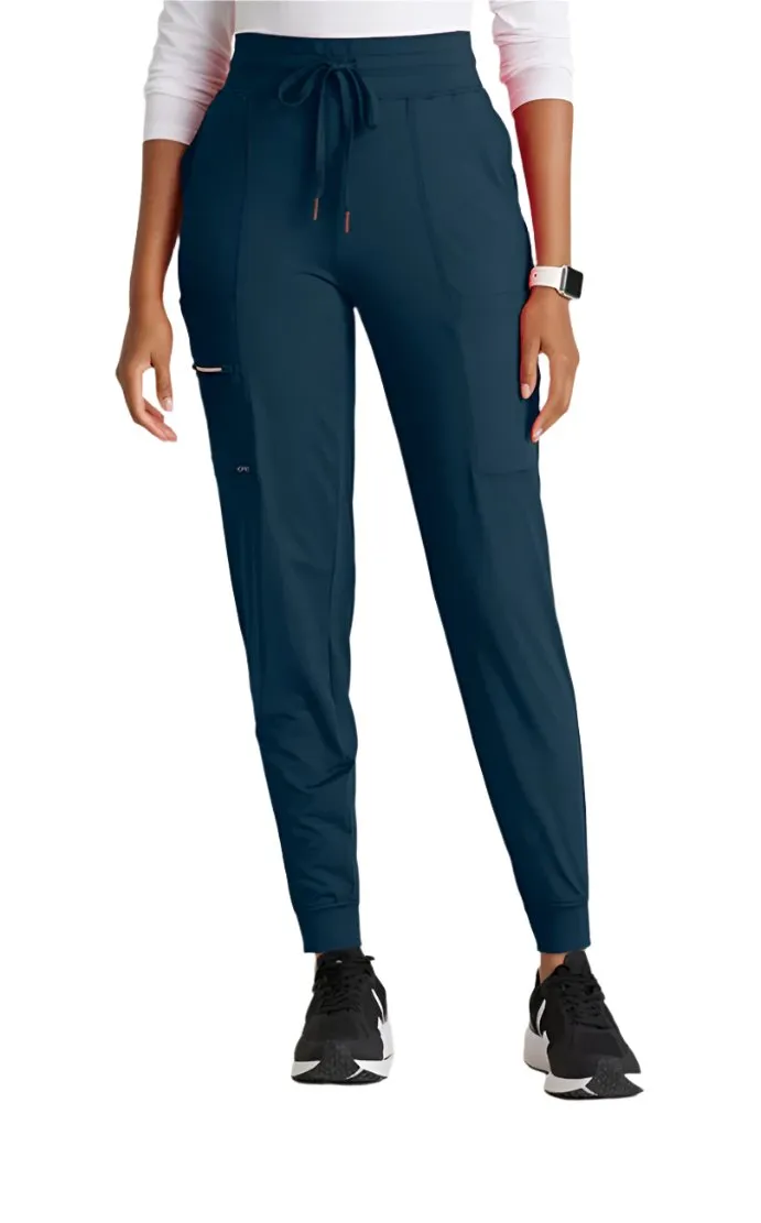 Performance Knit by Barco Pro Knit 5-Pocket Drawcord Waist Jogger Scrub Pant