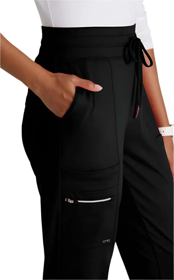 Performance Knit by Barco Pro Knit 5-Pocket Drawcord Waist Jogger Scrub Pant
