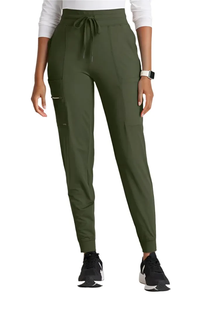Performance Knit by Barco Pro Knit 5-Pocket Drawcord Waist Jogger Scrub Pant