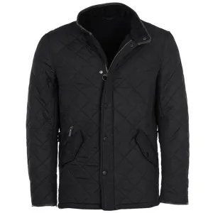 Powell Quilted Jacket in Black by Barbour