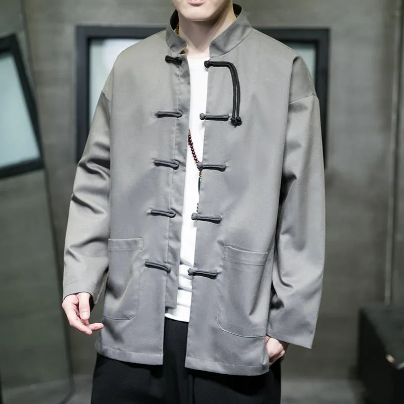 Premium sold vibrant silver Tang jacket