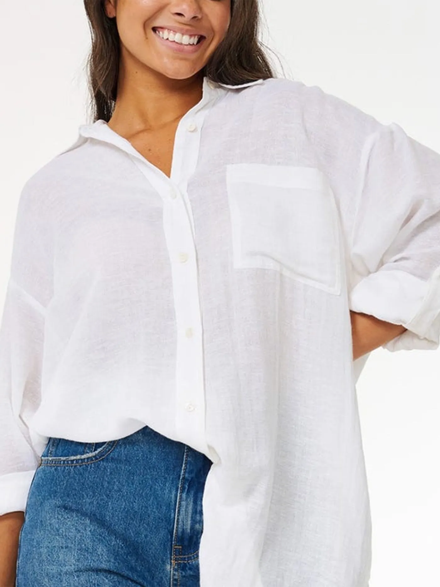 Premium Surf Holiday Long Sleeve Buttondown Shirt