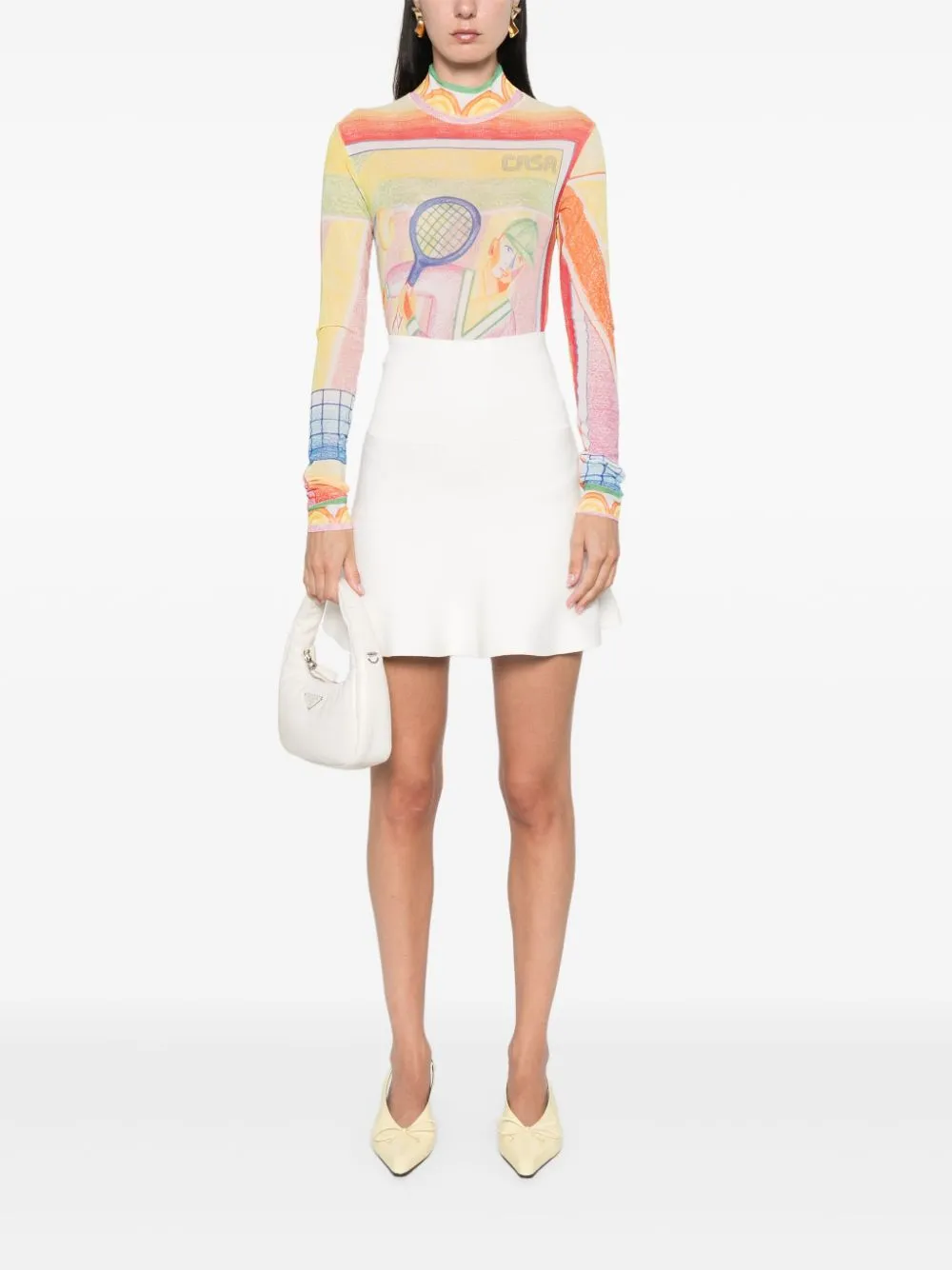 printed mesh top