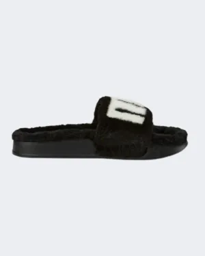 Puma Leadcat 2.0 Fuzz Women Lifestyle Slippers Black/White 38731301