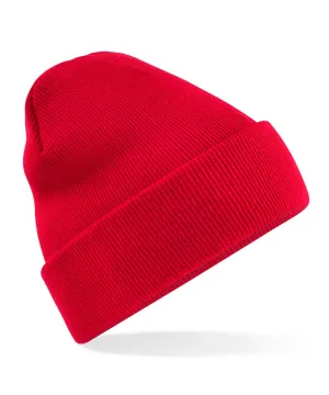 Recycled original cuffed beanie | Classic Red