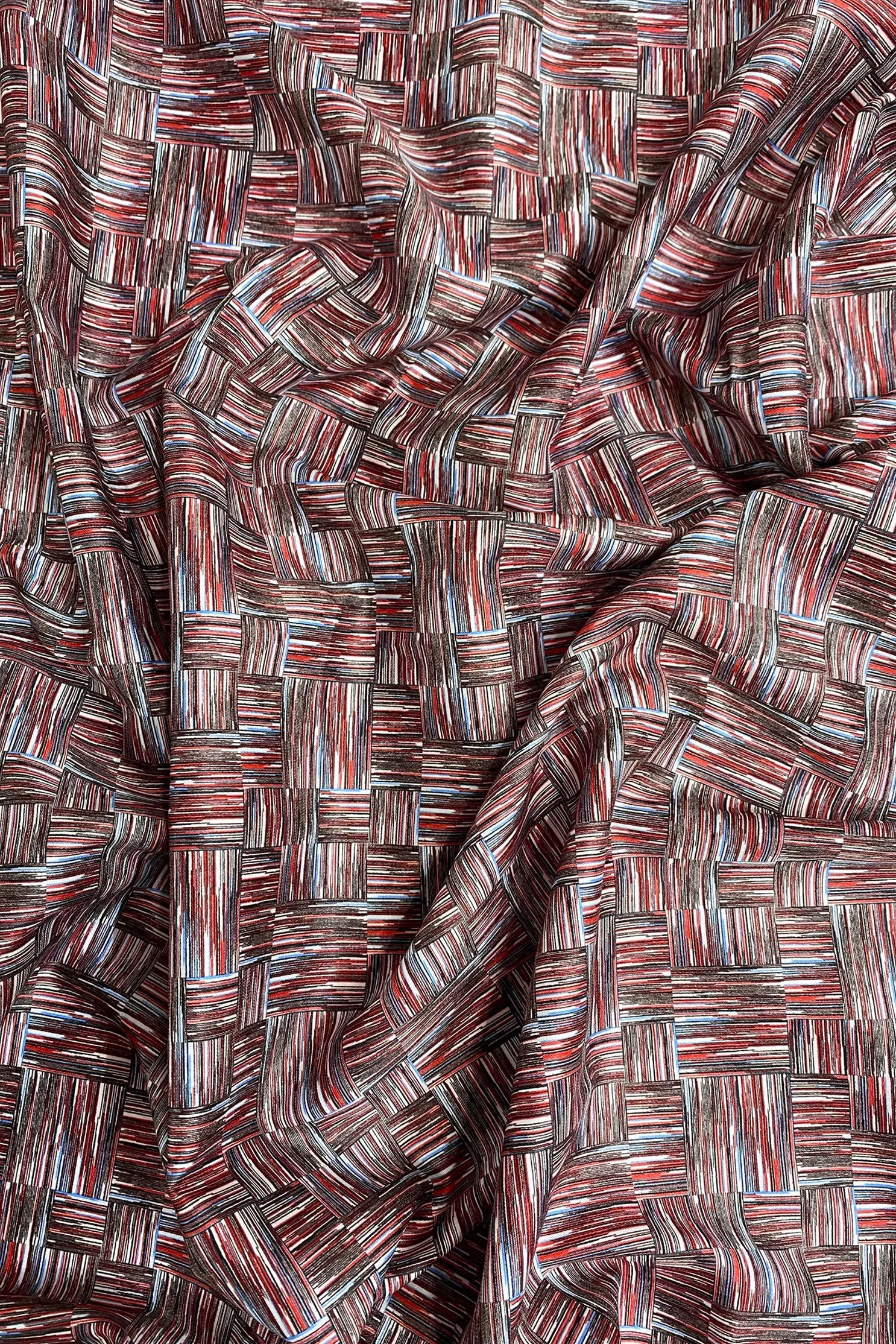 Red Cotton Digital Prints CDP-012