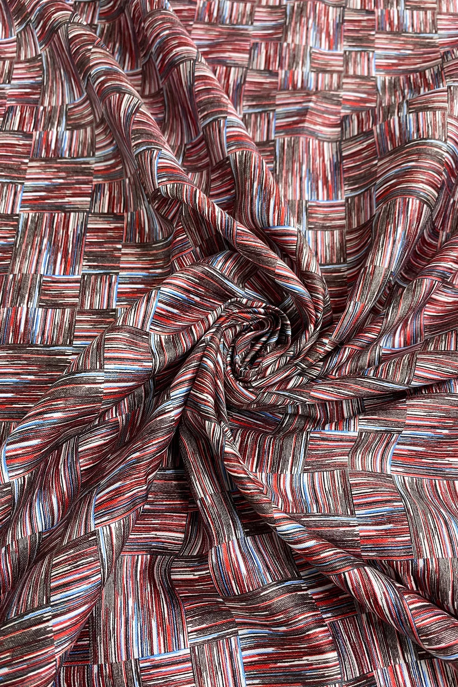 Red Cotton Digital Prints CDP-012