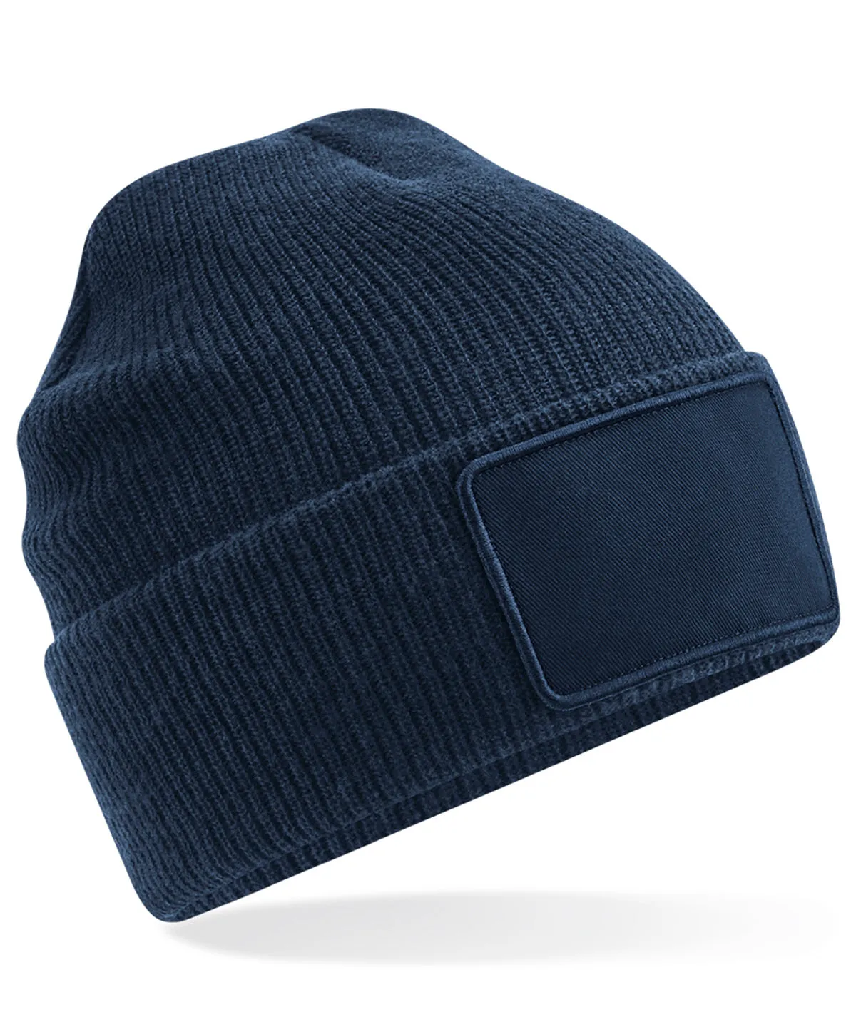 Removable patch Thinsulate beanie | French Navy