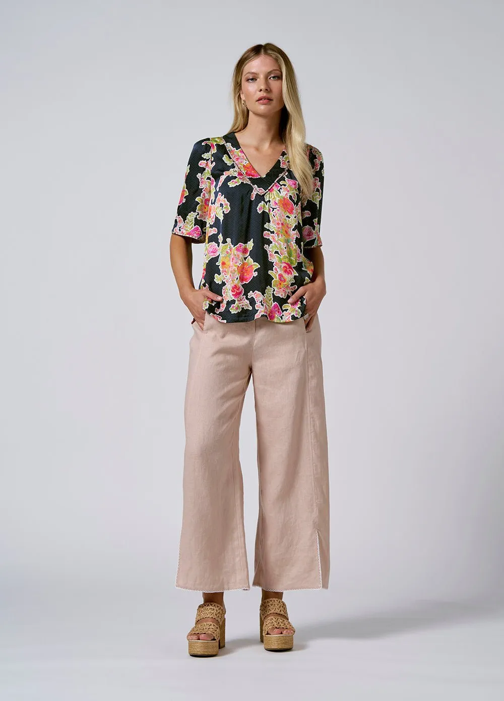 Sante Floral Top