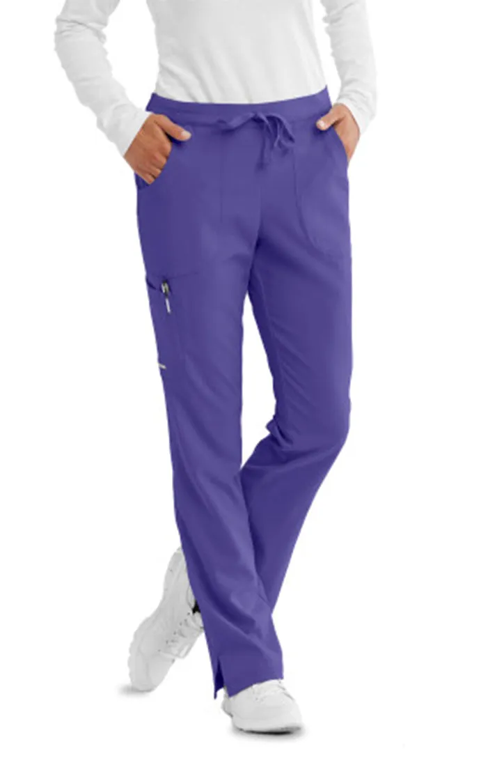 SKECHERS™ by Barco Reliance 3-Pocket Mid-Rise Straight Leg Scrub Pant-Plus