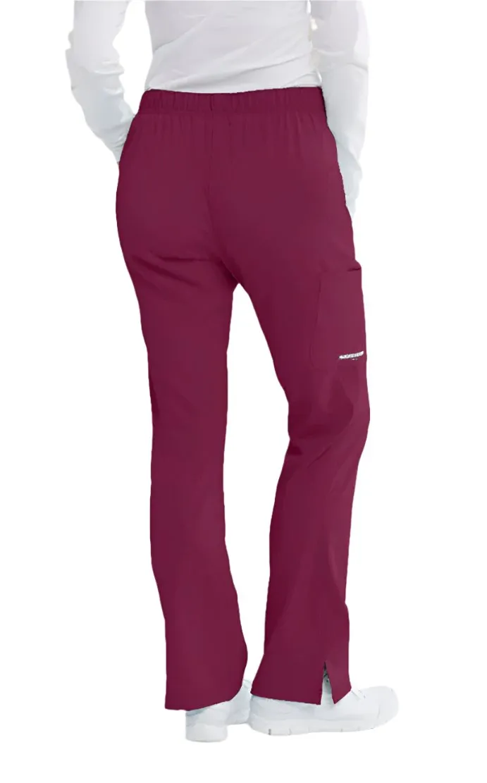 SKECHERS™ by Barco Reliance 3-Pocket Mid-Rise Straight Leg Scrub Pant-Plus