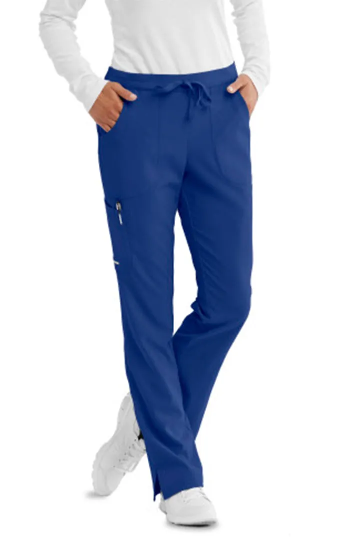 SKECHERS™ by Barco Reliance 3-Pocket Mid-Rise Straight Leg Scrub Pant-Plus