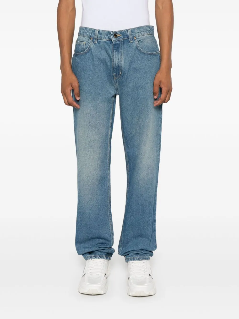 Tennis Club tapered-leg jeans