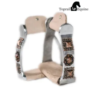 Toprail Oxbows with Brown Conchos (OBBC)